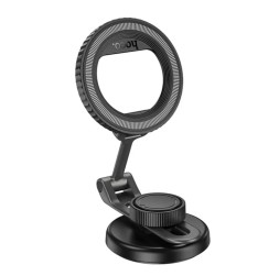 Держатель в автомобиль на торпеду Hoco H77 магнитный серый