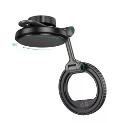 Держатель в автомобиль на торпеду Hoco H77 магнитный серый