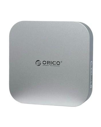  Док-станция + хаб Orico M49P для 1 SSD M.2 USB3.2x2/USB2.0x2/AUX/Mic/MicroSD/TF/Mac Mini 2024 серебр