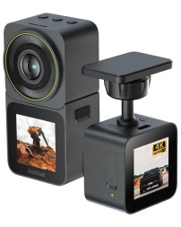Видеорегистратор + экшн-камера Botslab Dual-mode Dash Cam/Action Cam V9H EU черный