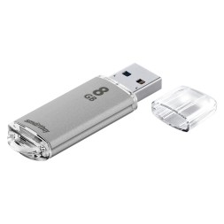 USB флеш накопитель Smartbuy 8GB V-Cut Silver (SB8GBVC-S)