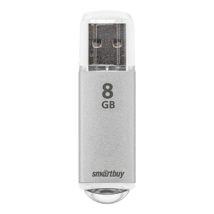  USB флеш накопитель Smartbuy 8GB V-Cut Silver (SB8GBVC-S)