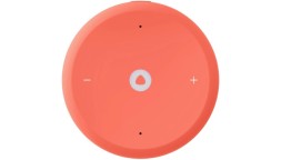 Умная колонка Яндекс Станция Лайт 2 с часами коралловый