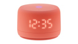 Умная колонка Яндекс Станция Лайт 2 с часами коралловый