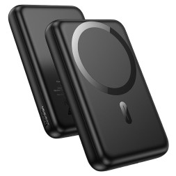 Powerbank Hoco J141 с беспроводной зарядкой 10000mAh 1C 20W черный