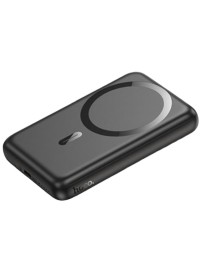 Powerbank Hoco J141 с беспроводной зарядкой 10000mAh 1C 20W черный