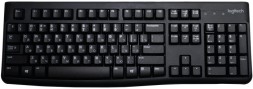 Комплект клавиатура+мышь проводная Logitech MK120 RU черный