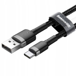 Usb Кабель-зарядка Type-C Baseus Cafule 3м (CATKLF-UG1) 2A черный