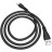  Usb Кабель-зарядка Type-C Hoco X40 Noah 3A 1м плоский силиконовый чёрный