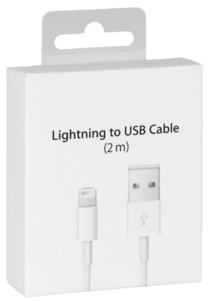  Usb Кабель-зарядка Lightning 2м A1510 (Оригинал)