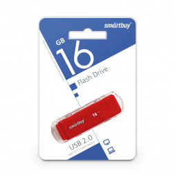 USB флеш накопитель Smartbuy 16GB Dock Red (SB16GBDK-R)