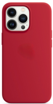  Чехол-накладка i-Phone 13 Pro Silicone icase №14 красная