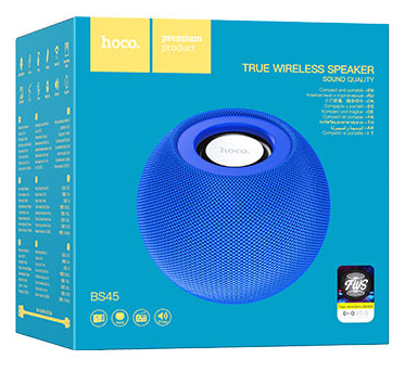 Bluetooth колонка Hoco BS45 синяя