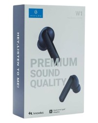 Беспроводные наушники TWS Haylou W1 BT5.2/IPX4/32mAh (310mAh)/3ч синие