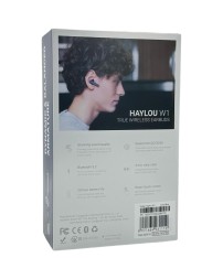 Беспроводные наушники TWS Haylou W1 BT5.2/IPX4/32mAh (310mAh)/3ч синие