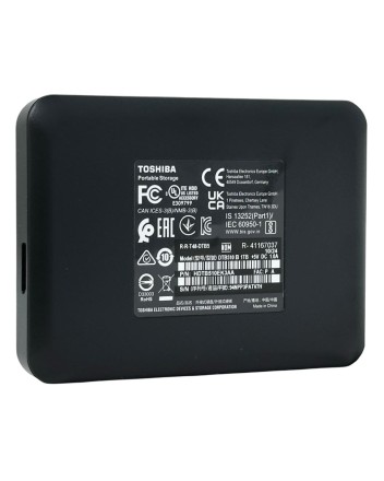  Внешний HDD Toshiba Canvio Basics 1TB (HDTB510EK3AA) черный