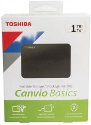 Внешний HDD Toshiba Canvio Basics 1TB, черный