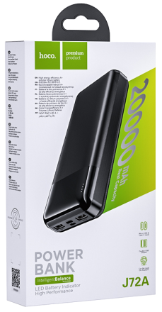  Powerbank Hoco J72A 2USB 20000mAh черный