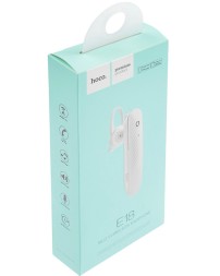 Bluetooth-гарнитура Hoco E18 BT4.1/50mAh/4ч белая