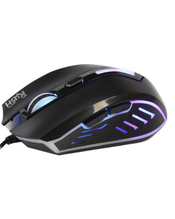  Мышь проводная игровая Smartbuy Rush 712 USB/DPI 800-1200-1600-2000/6 кнопок/LED/1.2м черная