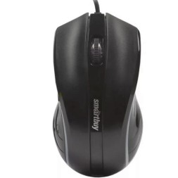Мышь проводная с подсветкой Smartbuy ONE 338 USB/DPI 1200/3 кнопки/LED/1.4м (SBM-338-K) черная