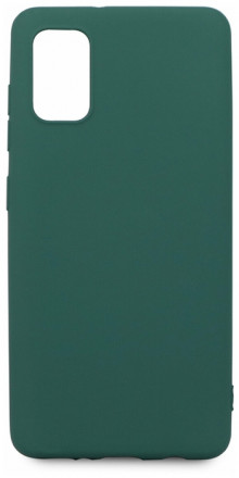 Накладка для Samsung Galaxy A41 Silicone cover зеленая