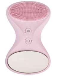 Аппарат для ультразвуковой чистки и массажа лица BeGlow Tia розовый