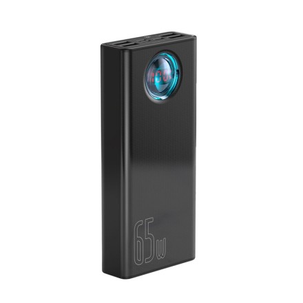  Powerbank Baseus Amblight Digital Display 30000mAh 4USB/USB-C 65W PPLG000101 черный