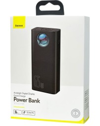 Powerbank Baseus Amblight Digital Display 30000mAh 4USB/USB-C 65W PPLG000101 черный