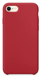 Чехол-накладка i-Phone 7/8 Silicone icase №52 бордовая