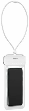  Водонепроницаемый чехол Baseus Let&#039;s Go Slip Cover Waterproof Bag 7.2&quot; (ACFSD-D02) белый