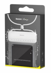 Водонепроницаемый чехол Baseus Let's Go Slip Cover Waterproof Bag 7.2&quot; (ACFSD-D02) белый