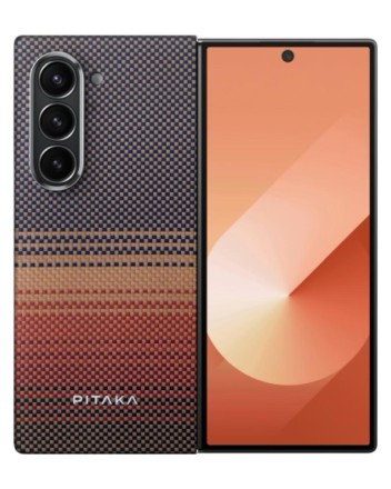  Накладка для Samsung Galaxy Z Fold6 Pitaka Premium Woven Case (Sunset)
