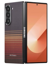 Накладка для Samsung Galaxy Z Fold6 Pitaka Premium Woven Case (Sunset)