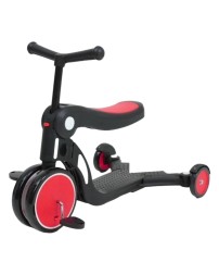 Самокат-беговел Bebehoo Deformation Stroller 5в1 DGN5-2 красный