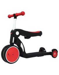 Самокат-беговел Bebehoo Deformation Stroller 5в1 DGN5-2 красный