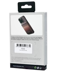 Powerbank с беспроводной зарядкой Pitaka Magnetic Aramid Fiber Qi2 5000mAh 15W Sunset