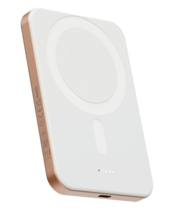  Powerbank с беспроводной зарядкой Pitaka Magnetic Aramid Fiber Qi2 5000mAh 15W Sunset