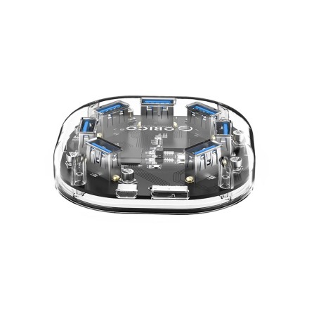  USB-хаб Orico H7U-U3 USB3.0x7 черный
