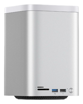  Док-станция + хаб Orico M435 для 1 SSD M.2/2 SATA3.0 USB3.2x1/USB2.0x3/MicroSD/TF серебристый