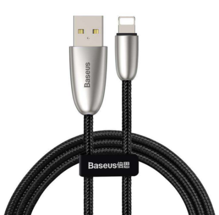  Usb Кабель-зарядка Lightning Baseus Torch 1м (CALHJ-A01) чёрный