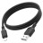  Usb Кабель-зарядка Lightning Hoco X90 2.4A 1м силиконовый черный