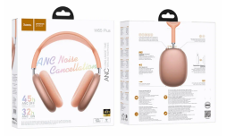 Стереонаушники Bluetooth полноразмерные Hoco W65 Plus ANC оранжевое