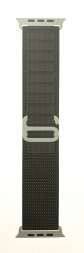 Сменный браслет тканевый для Apple Watch 49mm черный