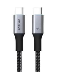 Usb Кабель-зарядка Type-C на Type-C Cuktech CMC615 6A 240W 1.5м черный