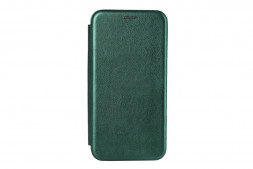 Чехол-книжка Samsung Galaxy S21 Ultra Fashion Case кожаная боковая зелёная