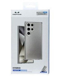 Накладка для Samsung Galaxy S25 Keephone Hybrid прозрачный