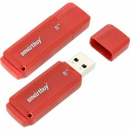 USB флеш накопитель Smartbuy 8GB Dock Red (SB8GBDK-R)