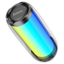 Bluetooth колонка Hoco Colorful TWS Speaker HC8 BT5.0/1800mAh/4ч/10Вт/TF/FM/USB/AUX черная