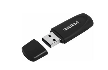  3.0/3.1 USB флеш накопитель Smartbuy 16GB Scout (SB016GB3SCK) черный